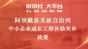 阿坝藏族羌族自治州中小企业成长工程补助奖补政策