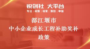 都江堰市中小企业成长工程补助奖补政策
