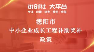 德阳市中小企业成长工程补助奖补政策