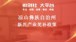 凉山彝族自治州新兴产业奖补政策