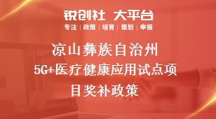 凉山彝族自治州5G+医疗健康应用试点项目奖补政策