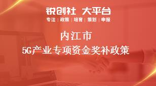 内江市5G产业专项资金奖补政策