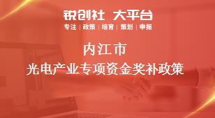 内江市光电产业专项资金奖补政策