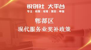 郫都区现代服务业奖补政策