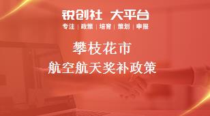 攀枝花市航空航天奖补政策