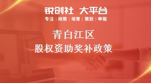 青白江区股权资助奖补政策