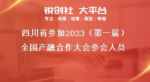 四川省参加2023（第一届）全国产融合作大会参会人员奖补政策