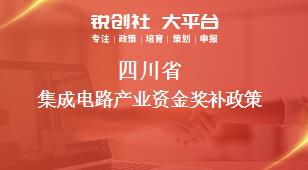 四川省集成电路产业资金奖补政策