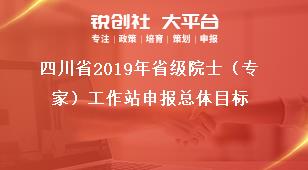 四川省2019年省级院士（专家）工作站申报总体目标奖补政策