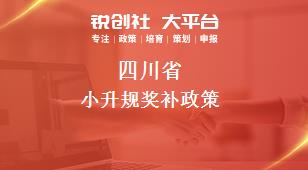 四川省小升规相关配套奖补政策