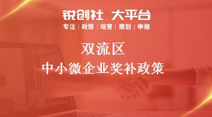 双流区中小微企业奖补政策