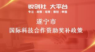 遂宁市国际科技合作资助奖补政策