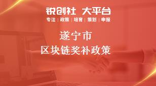 遂宁市区块链奖补政策