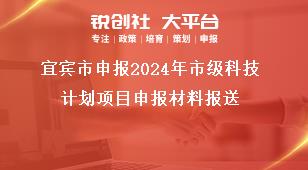 宜宾市申报2024年市级科技计划项目申报材料报送奖补政策