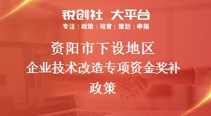 资阳市下设地区企业技术改造专项资金奖补政策